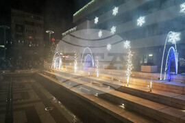 Ямбол - коледни светлини - тържество