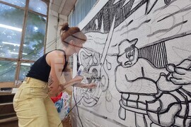 Габрово - текстилна работилница - демонстрация