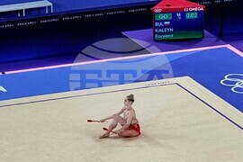 Франция - XXXIII Летни олимпийски игри - художествена гимнастика - Боряна Калейн