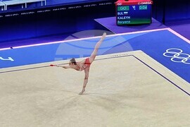 Франция - XXXIII Летни олимпийски игри - художествена гимнастика - Боряна Калейн