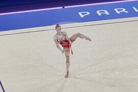 Франция - XXXIII Летни олимпийски игри - художествена гимнастика - Боряна Калейн