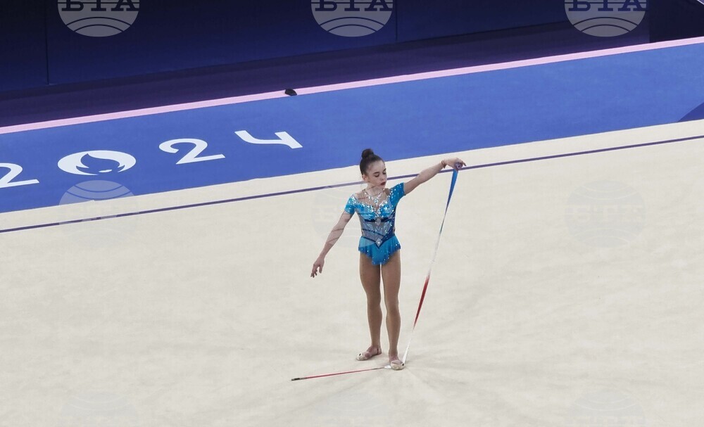 Франция - XXXIII Летни олимпийски игри - художествена гимнастика - Стилияна Николова