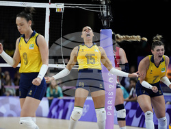 APTOPIX Paris Olympics Volleyball