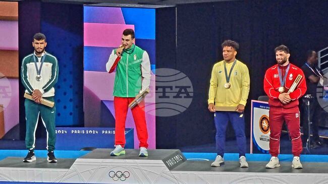 Франция - XXXIII Летни олимпийски игри - борба класически стил - Семен Новиков