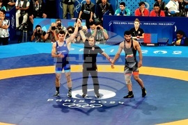 Франция - XXXIII Летни олимпийски игри - борба класически стил - Семен Новиков