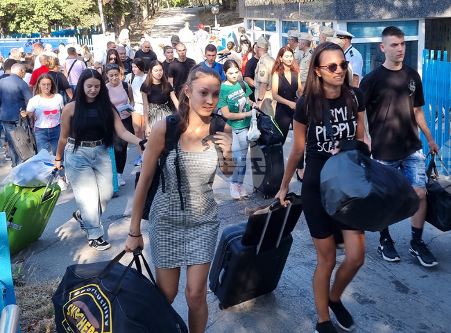 Варна - Военноморско училище - нови курсанти