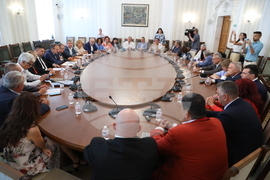 Народно събрание - БСП - леви партии - среща