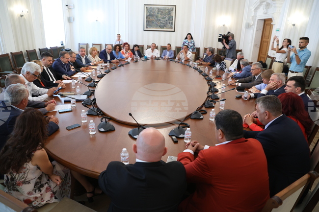 Народно събрание - БСП - леви партии - среща