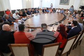 Народно събрание - БСП - леви партии - среща