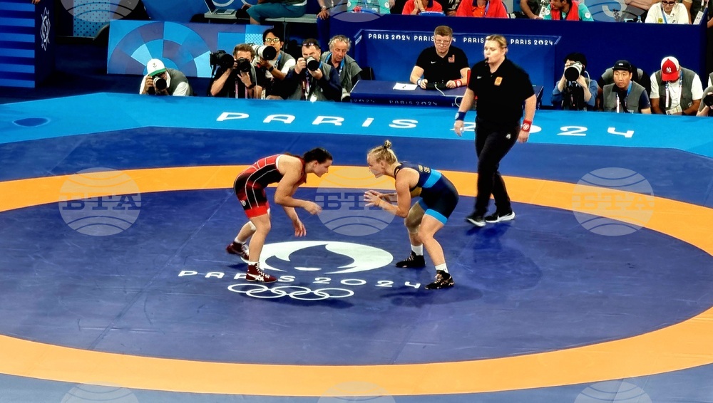 Франция - XXXIII Летни олимпийски игри - Биляна Дудова - борба, категория до 62 килограма - осминафинал