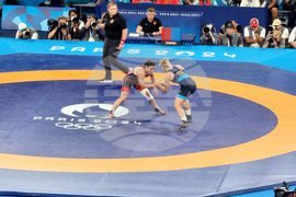 Франция - XXXIII Летни олимпийски игри - Биляна Дудова - борба, категория до 62 килограма - осминафинал