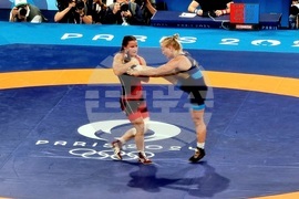 Франция - XXXIII Летни олимпийски игри - Биляна Дудова - борба, категория до 62 килограма - осминафинал