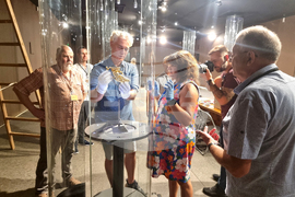 Панагюрище - златно съкровище - оригинал - експониране