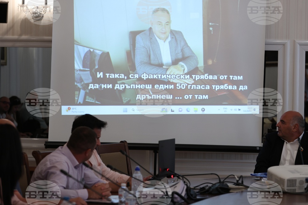 Парламент - Временна комисия - заседание