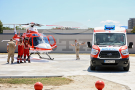 Пловдив - хеликоптер за спешна медицинска помощ - болнично вертолетно летище
