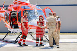 Пловдив - хеликоптер за спешна медицинска помощ - болнично вертолетно летище