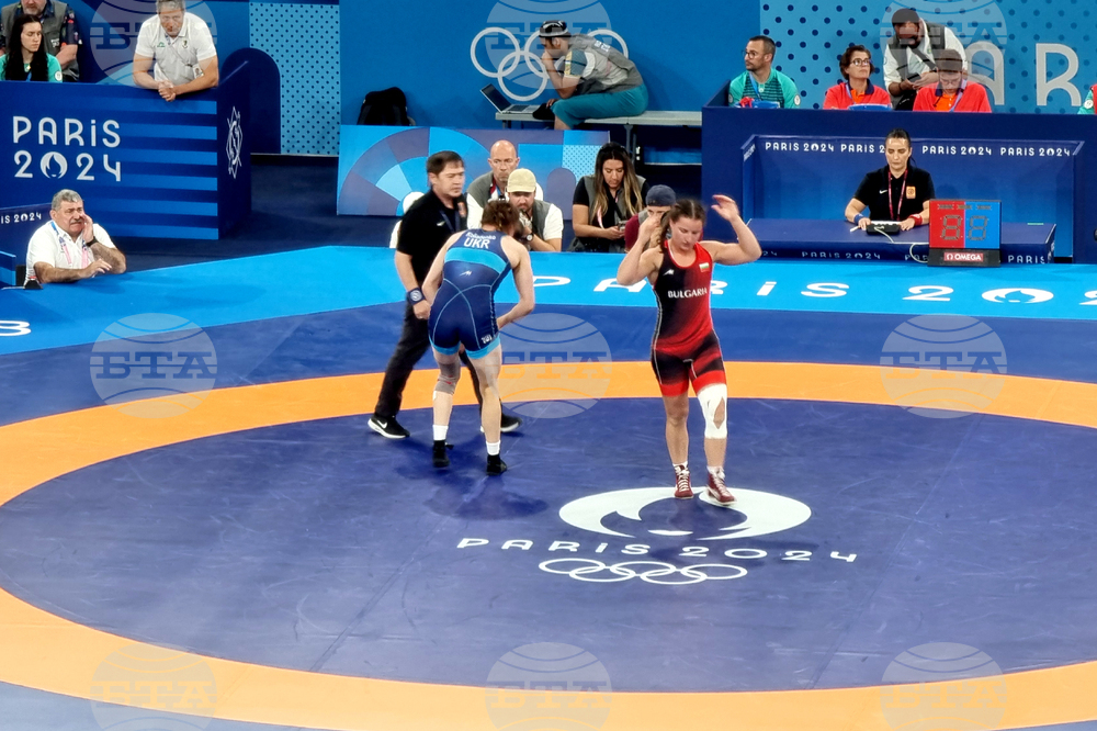 Франция - XXXIII Летни олимпийски игри - Биляна Дудова - борба, категория до 62 килограма - четвъртфинал