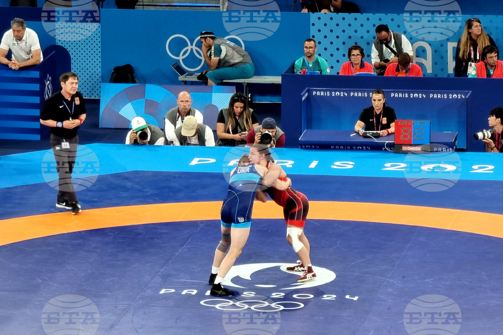 Франция - XXXIII Летни олимпийски игри - Биляна Дудова - борба, категория до 62 килограма - четвъртфинал