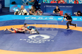 Франция - XXXIII Летни олимпийски игри - Биляна Дудова - борба, категория до 62 килограма - четвъртфинал