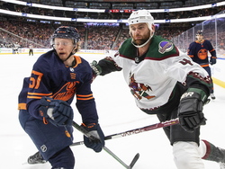 Coyotes Oilers Hockey