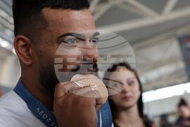 Летище София - олимпийци - посрещане - Божидар Андреев