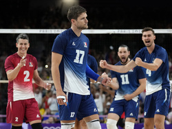 APTOPIX Paris Olympics Volleyball