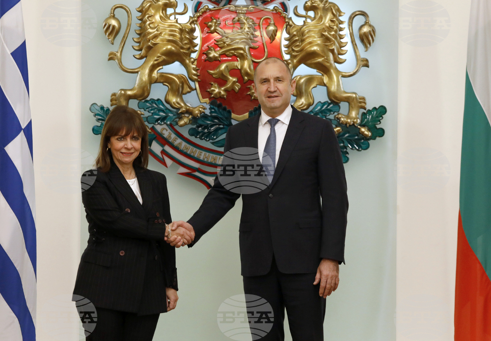 Румен Радев - Катерина Сакеларопулу - среща