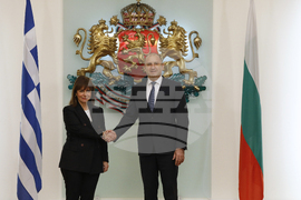 Румен Радев - Катерина Сакеларопулу - среща