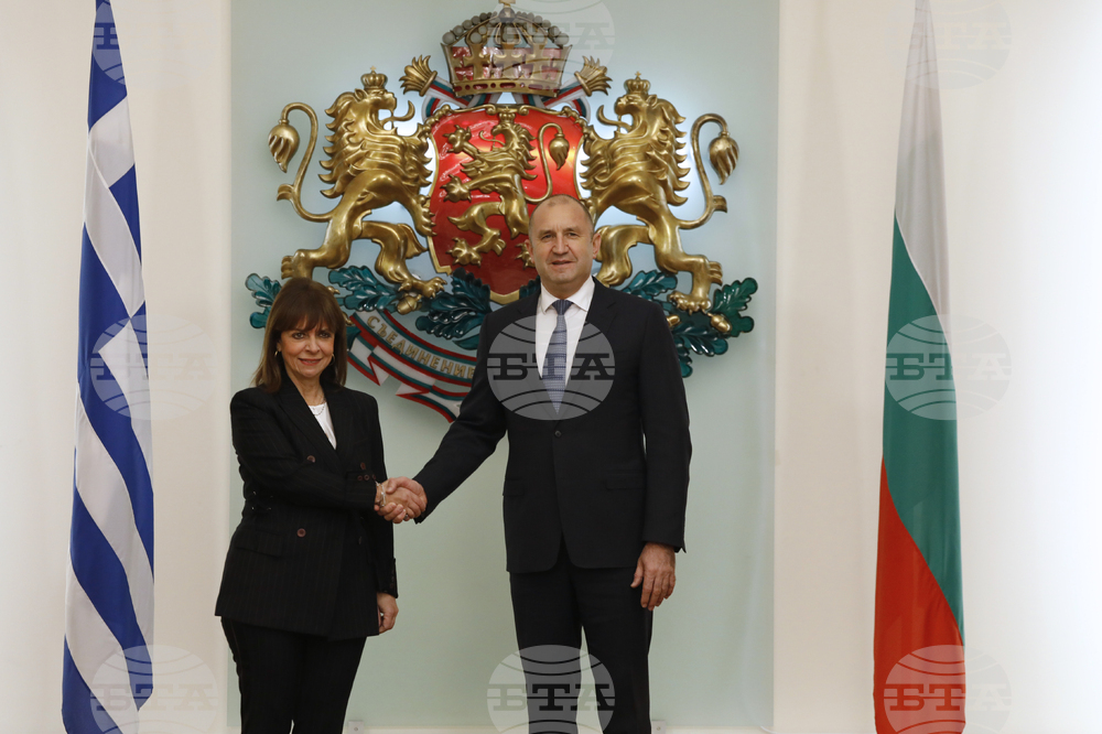 Румен Радев - Катерина Сакеларопулу - среща