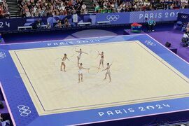 Франция - XXXIII Летни олимпийски игри - художествена гимнастика - ансамбъл