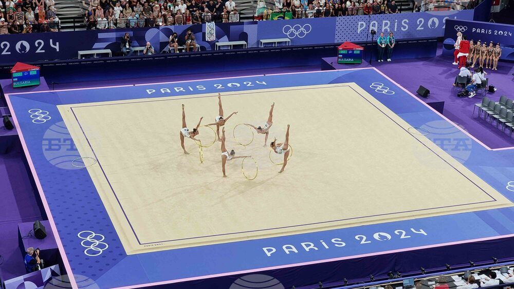 Франция - XXXIII Летни олимпийски игри - художествена гимнастика - ансамбъл