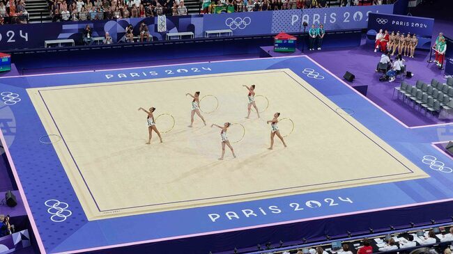 Франция - XXXIII Летни олимпийски игри - художествена гимнастика - ансамбъл 