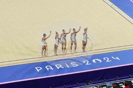 Франция - XXXIII Летни олимпийски игри - художествена гимнастика - ансамбъл