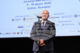 Бургас - Международна олимпиада по изкуствен интелект - откриване - Галин Цоков