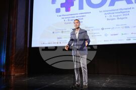 Бургас - Международна олимпиада по изкуствен интелект - откриване - Димитър Николов