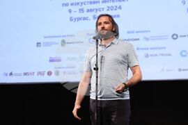 Бургас - Международна олимпиада по изкуствен интелект - откриване - Никола Гечев