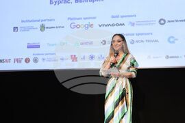 Бургас - Международна олимпиада по изкуствен интелект - откриване - Мария Илиева