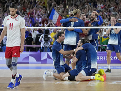 APTOPIX Paris Olympics Volleyball