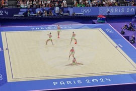 Франция - XXXIII Летни олимпийски игри - художествена гимнастика - ансамбъл