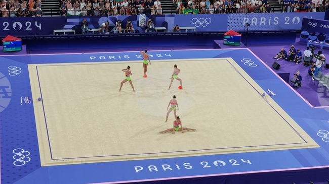 Франция - XXXIII Летни олимпийски игри - художествена гимнастика - ансамбъл 