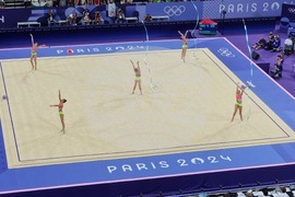 Франция - XXXIII Летни олимпийски игри - художествена гимнастика - ансамбъл