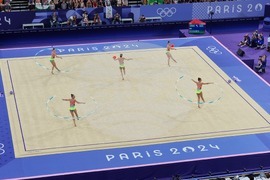 Франция - XXXIII Летни олимпийски игри - художествена гимнастика - ансамбъл