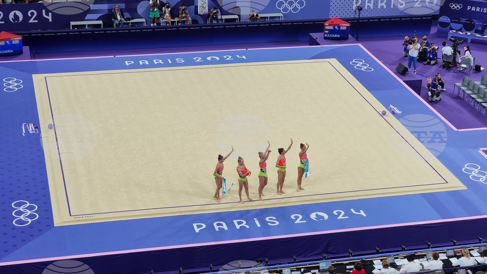 Франция - XXXIII Летни олимпийски игри - художествена гимнастика - ансамбъл