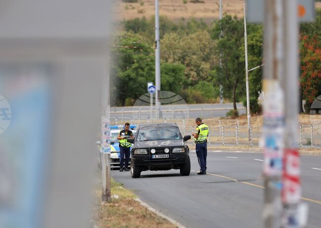 Бургас - полиция - проверка на автомобили 
