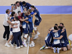 APTOPIX Paris Olympics Volleyball
