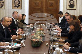 Румен Радев - Катерина Сакеларопулу - пленарни разговори