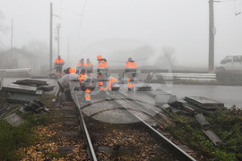 Село Ясеновец - жп прелез - ремонтни дейности