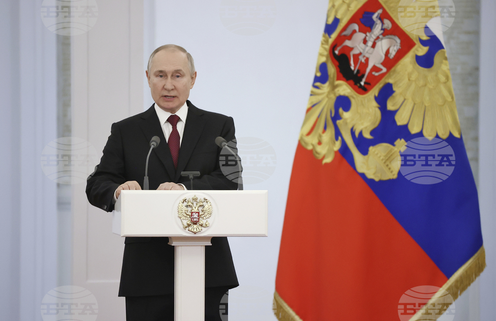 Пресконференцията на Путин може би е отменена заради опасения във връзка с антивоенните нагласи в Русия, смята британското разузнаване