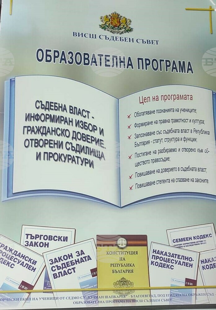 С особеностите на трудовия договор се запознаха ученици от Търговище, завършващите образователния си етап