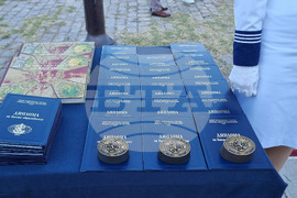 Варна - Висше военноморско училище „Н. Й. Вапцаров” - курсанти - офицерско звание